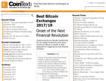 Tablet Screenshot of cointext.com